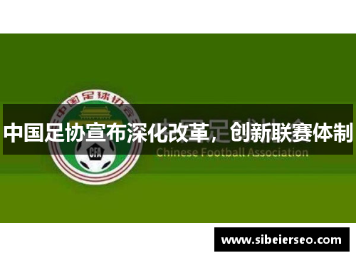 中国足协宣布深化改革，创新联赛体制